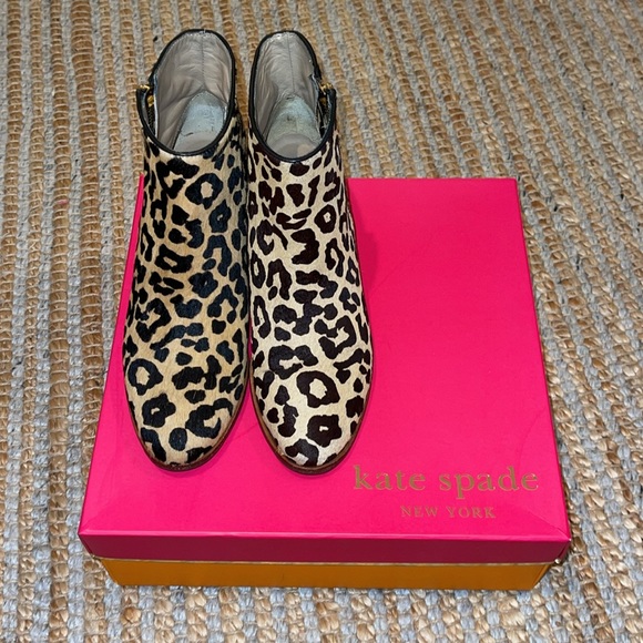 Kate Spade Terri Leopard Boots - Picture 3 of 10